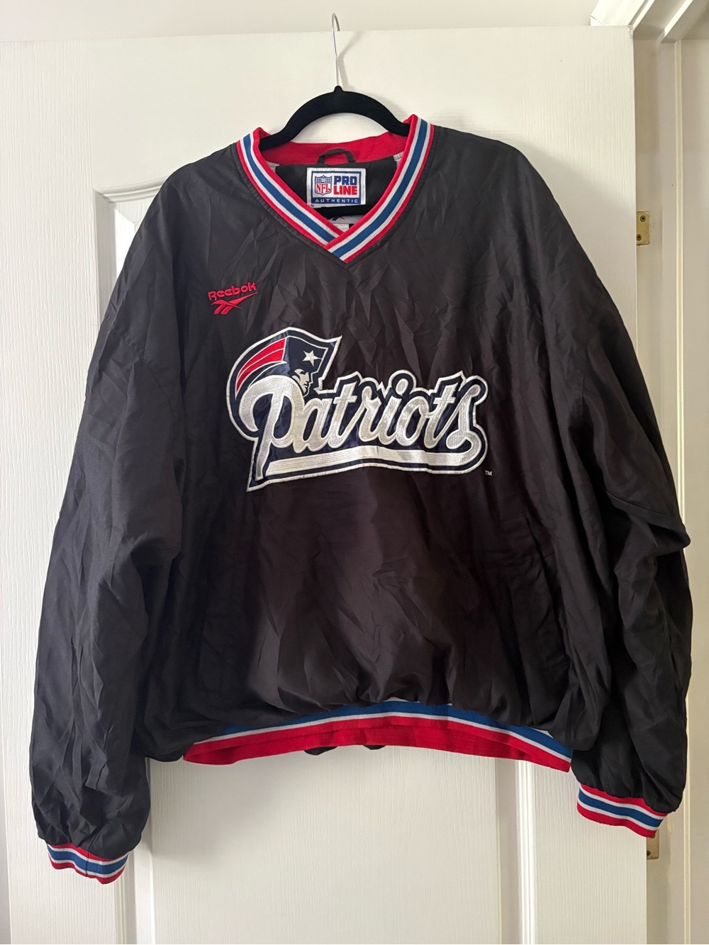 Vintage 1990's NFL England Patriots Starter Pro Line Pullover Jacket